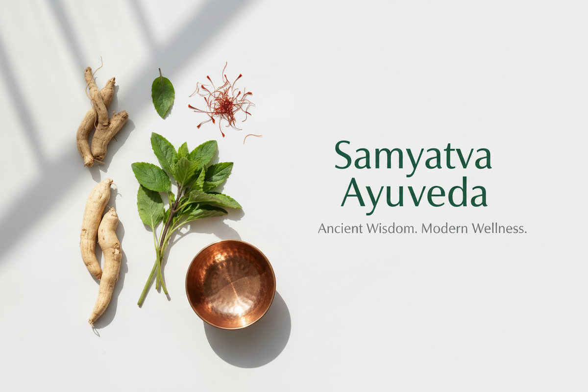 Samyatva Hero — Refined Apple Style
